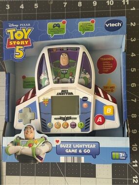 VTech Buzz Lightyear Game & Go - White and Purple